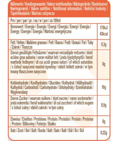 KATO - Orange juice with Coconut Nata - 1 X 320 ML - Buy Online on GoSupps.com