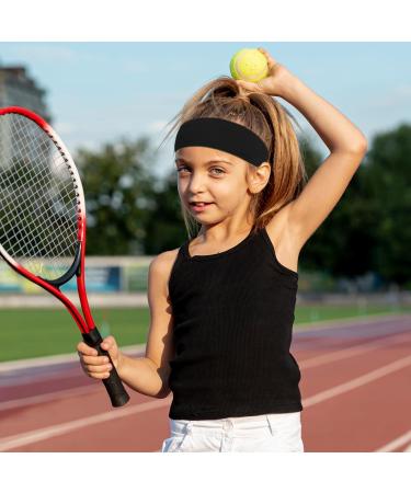 Buy Elastic Hair Bands for Men & Kids - Slipproof Sports Headbands for Yoga & Football | 2-Piece Set - Buy Online on GoSupps.com