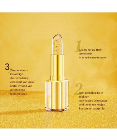 Color Changing Lipstick For WomenBright Color Changing Lip Stain Long Lasting Moisturizing 3 Pieces Lipstick for Wedding Dating Commuting Christmas Birthday Party - Buy Online on GoSupps.com