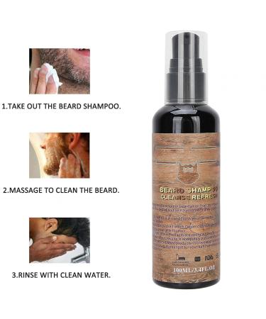 Beard Grooming Kit for Men | Beard Oil Brush Comb & Shampoo Set | Ultimate Beard Care Gifts - Buy Online on GoSupps.com