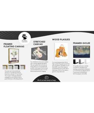 Shop Stylish Ziwei Li Floral Bouquet Wall Art | Stupell Industries 16x20 Black Framed Cosmetic Jars Decor - Buy Online on GoSupps.com