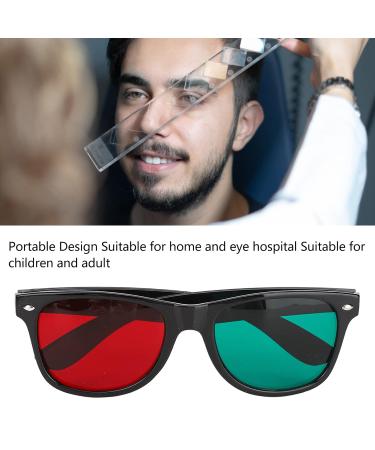 Red Green Training Glasses for Amblyopia & Exotropia - Portable Eyeglasses for Kids & Adults - Color Blind Correcting & Deficiency Device - Buy Online on GoSupps.com