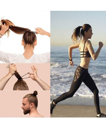 ILamourCar 50 Seamless Cotton Hair Elastics for Girls, Babies, and Women - Black - Buy Online on GoSupps.com