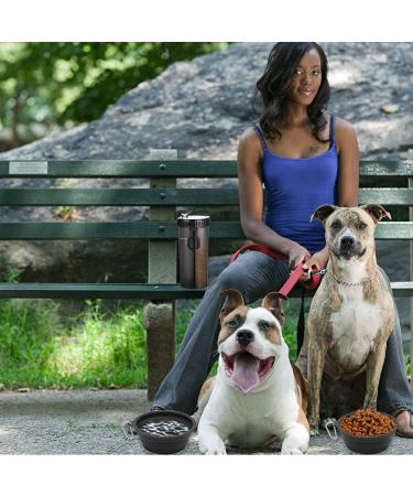 Yeengreen Dog Drinking Bottle - 2-in-1 Portable Pet Water Bottle with Folding Bowls for Travel - Buy Online on GoSupps.com