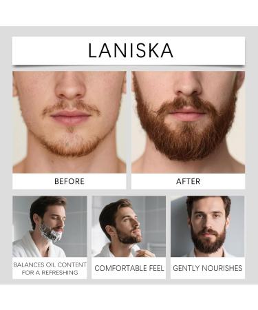  Dioeazh Men's Beard Cream - Moisturizing Mustache Balm - Complete Nourishing Scented Soothing Anti-Itch Care for Daily Styling Travel Winter Outings and Social Events - Buy Online on GoSupps.com