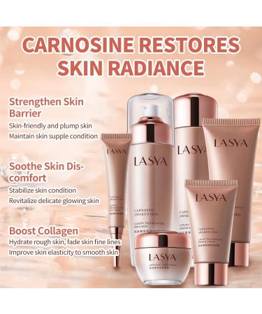 Revitalizing 6-Piece Anti-Aging Skin Care Set for Women Hydrating Firming & Wrinkle-Reducing Facial Care Kit with Cleanser Toner Eye Cream Lotion & Face Cream - Buy Online on GoSupps.com