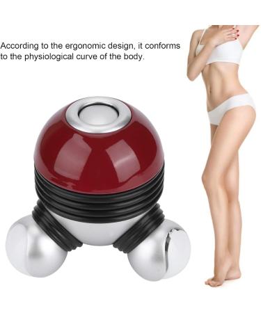 Back Massage Device - Mini Compact Electric Massager with 3 Heads for Neck & Leg Pain Relief - Wireless Hand Vibration Massage - Buy Online on GoSupps.com