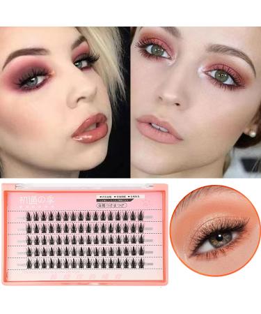 D Curl Eyelash Extension Kit - 80 Reusable Lash Clusters for Beginners | Mixed Length Cluster Fake Lashes - Extension Supplies - Buy Online on GoSupps.com