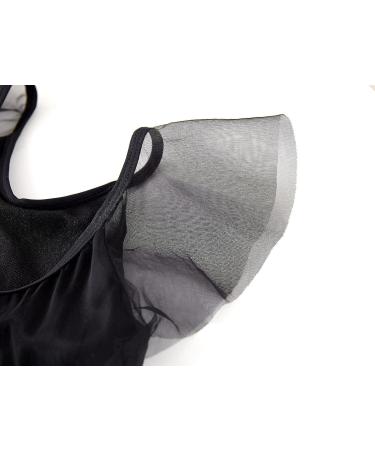 LIBREDGE Ballet Leotard with Skirt for Girls 6-7 Years - Black | Toddler to Big Girl Sizes Available - Buy Online on GoSupps.com