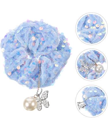 SEWACC Elastic Ponytail Holders Scrunchies for Women Pendant Miss Hair Fabric - Buy Online on GoSupps.com