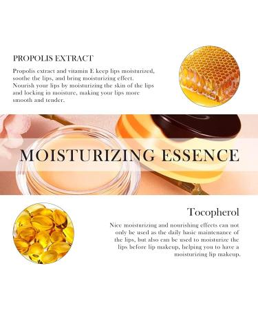 KYDA Honey+Strawberry Bee Balm Lip Mask Set - Propolis Moisturizing Treatment for Day & Night Lip Care | Lighten Dark Lips, Reduce Lines & Wrinkles, Exfoliate & Repair Lips, Moisturize - 2 Pack - Buy Online on GoSupps.com
