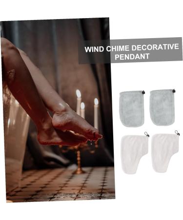 2 paires Set de Mitaines et Couvre-pied en Coton Isolant pour Bain de Paraffine Protection Thermique pour Soins Mains Adapt Salon et Usage Maison Couleur Couleur Al atoire - Buy Online on GoSupps.com