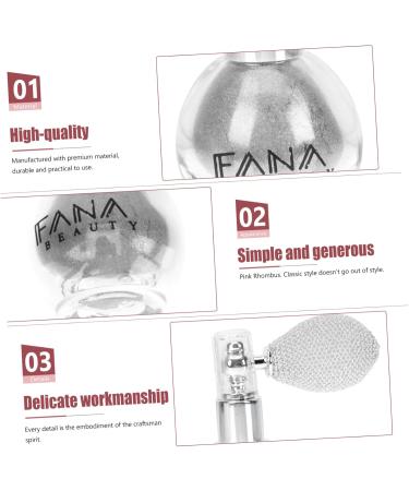 PLAFOPE 1pc Spray Glitter Spray Bottles Shimmering Spray Powder Makeup Glitter Powder Sprayer Highlight Tool 7x5.5cm White - Buy Online on GoSupps.com
