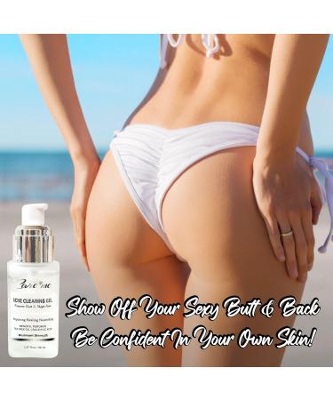 Body Acne Clearing Treatment Serum | Salicylic Acid & Tea Tree Oil | Clear Acne on Buttocks Thighs Back & Chest | 1.37 fl oz - Buy Online on GoSupps.com