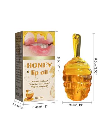 Lip Oil - Anti-Aging Moisturizing Care for Dry, Cracked Lips - 5ml Yellow Pore Strips - Buy Online on GoSupps.com