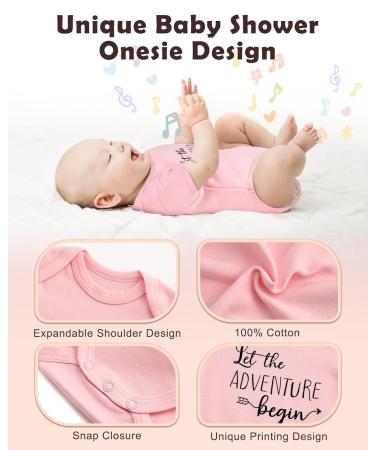 Lictin Pink Baby Gift Set - Newborn Essentials for Girls | Romper Bib Socks Headscarf & Cuddly Rabbit | Perfect Birth Gifts - Buy Online on GoSupps.com