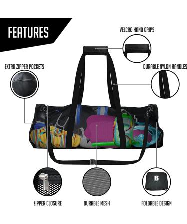 RIMSports XX-Large Mesh Duffle Dive Bag - Heavy Duty Scuba Bag for Diving Equipment - Buy Online on GoSupps.com