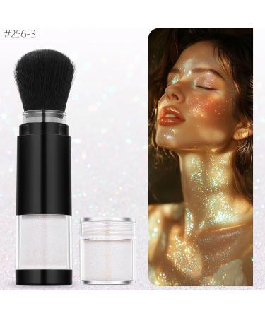 Face Glitter | Powder Glitter for Neck and D collet Makeup | Compact Face Highlighter Waterproof Lip Highlighter for Neck and Eye Area - Buy Online on GoSupps.com