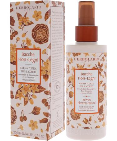 LErbolario Berries Flowers Wood Fluid Body Cream For Unisex 6.7 oz Body Cream - Buy Online on GoSupps.com