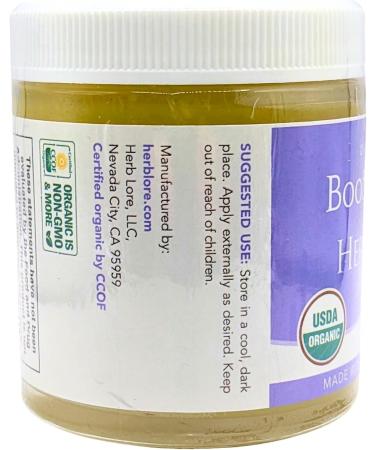 Herb Lore Organic Booty Salve Natural Soothing Ointment Herbal Comfort Cream for Sensitive, Delicate Areas and Itching (3.4 oz) 3.4 Ounce - Buy Online on GoSupps.com