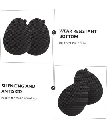 FRCOLOR 20pcs Self-Adhesive Shoe Grip Insoles for High Heels | Skid Proof Forefoot Pads | Women's Rubber Sole Stickers - Buy Online on GoSupps.com