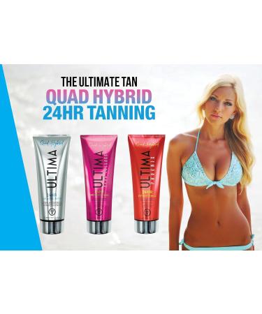 Power Tan Ultima Dark Collagen Quad Hybrid Bronzing Creme Sunbed Tanning Accelerator Lotion Cream 250ml - Buy Online on GoSupps.com