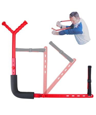 KYTAI Golf Swing Trainer Training Aid Teaches and Corrects Golf Swing, Posture and Hip Rotation, Wrist, Elbow and Arm Position Red