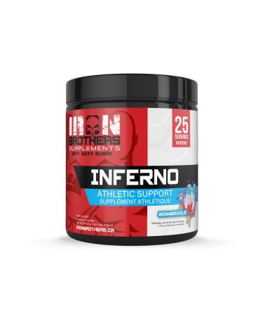 Iron Brothers Supplements - Inferno Weight Loss Supplements for Women & Men | Detox for Weight Loss and Belly Fat Thermogenic Support - Workout Supplement | Help Cognitive Health Increases Energy Bombsicle