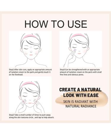 Perebella CC Cream Skin Tone Adjusting CC Cream SPF 50 Pre-Makeup Primer Moisturizing Concealer Brightening Skin Tone Color Correcting Self Adjusting for Mature Skin (2 Piece) - Buy Online on GoSupps.com