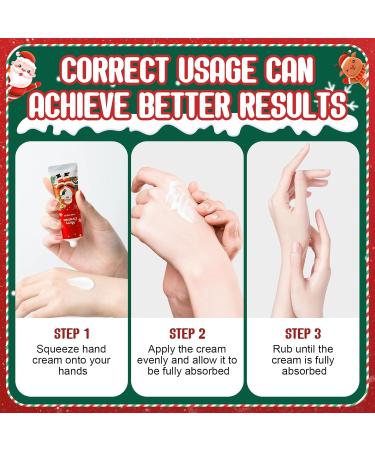 AllisWay Hand cream for Christmas hand cream mini moisturizing hand care prevents roughness of the hands suitable for dry hand skin suitable for men and women 30 g x 10 - Buy Online on GoSupps.com
