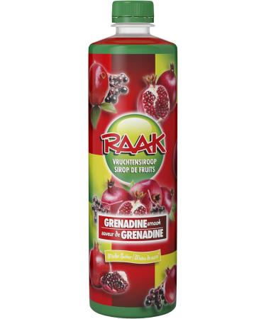 RAAK Sirop Grenadine Premium Pack 6 750 ml (180 verres) Dilution 1:7 Go t grenadine authentique Format familial - Buy Online on GoSupps.com