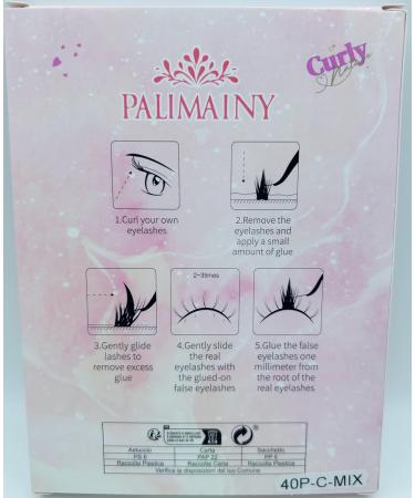 Customizable 240p False Eyelashes | DIY Individual Clusters 9mm-16mm | Affordable Easy-to-Use Extensions - Buy Online on GoSupps.com