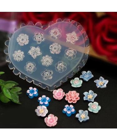 3D Nail Art Silicone Forms - Floral Butterfly Decorations & DIY Templates for Perfect Nail Art - Buy Online on GoSupps.com