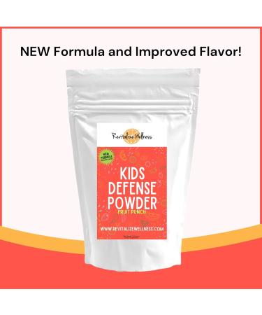 Revitalize Wellness Bundle | Kids Defense Powder (Fruit Punch) 120 Servings and Organic Seasonal Defense (Fruit Punch) 30 Servings - Buy Online on GoSupps.com