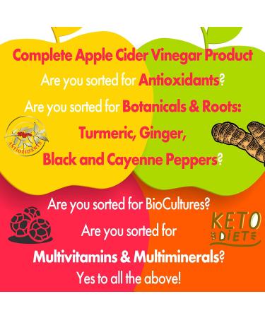 Raw Unfiltered Apple Cider Vinegar with Turmeric, Ginger, Black Cayenne Pepper & Bio Cultures - 2775mg/serving. Metabolism Boosting Vegan Complex - Buy Online on GoSupps.com