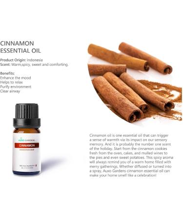 Christmas Essential Oils Set - Premium 6 Pack (10ml Each) | Cinnamon Clove Nutmeg Pine Candy Cane Holiday Joy - Perfect for Holiday Aromatherapy - Buy Online on GoSupps.com