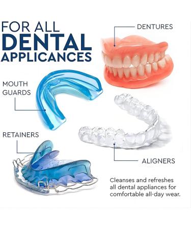 Cleaning Tablets - 36 Tablets Retainer Cleaning Tablets Denture Cleaner Mouth Guard Cleaner for Cleaning Dentures & Orthodontic Dental Appliances - Buy Online on GoSupps.com