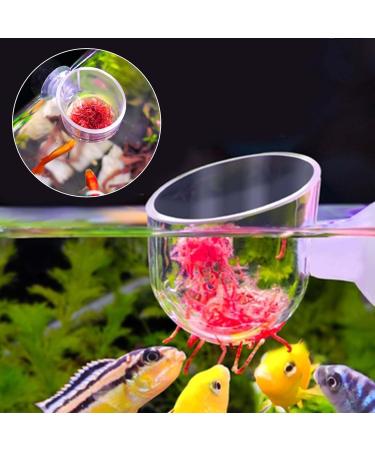 Buy PIZSIEAT 8-Piece Aquarium Plants Set | Suction Cup Decorative Glass Pots for Mini Fish Tanks & Aquatic Landscapes - Buy Online on GoSupps.com