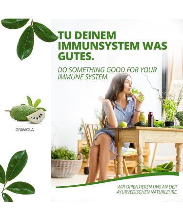 Graviola capsules - 2 months supply - natural fruit extract - metabolic well-being - vegan and gluten free - 1x120 pieces per MoriVeda - Buy Online on GoSupps.com