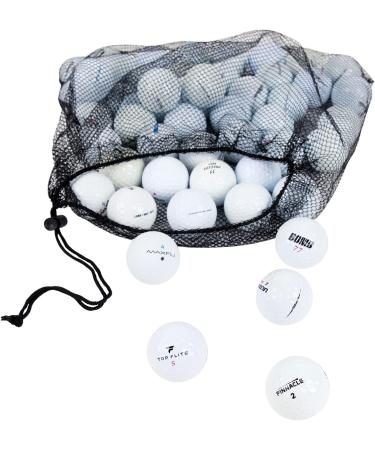 48-Pack Clean Green Recycled Golf Balls - Good Condition Bulk Set for Men and Women - Ideal for Practice or Course Play - Buy Online on GoSupps.com