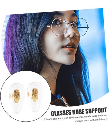 15 Pairs Soft Nose Pads for Eyeglasses | Eyeglass Repair Kit & Cushion - Comfortable Aluminum Alloy Sunglasses Accessories - Buy Online on GoSupps.com