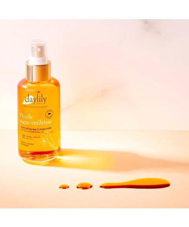 Daylily | Multi-Function Mother-Night Oil | Nourishes Your Body & Repairs Your Hair | Combinations of 5 Organic Vegetable Oils | Soft Texture | Made in France | Vegan & Cruelty-Free | 100ml - Buy Online on GoSupps.com