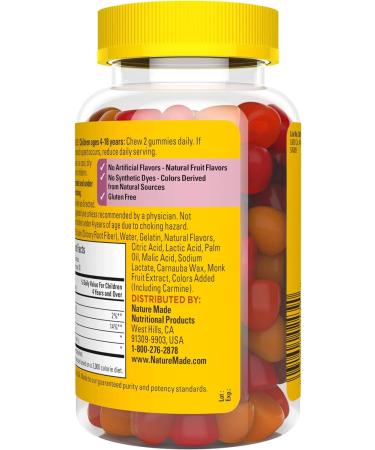 Nature Made Kids First Fiber Gummies - 60 Count for Digestive Health - Buy Online on GoSupps.com