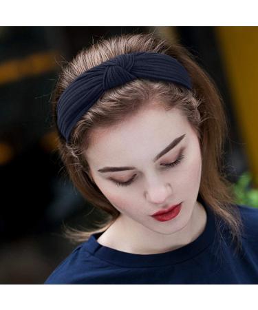 Hbselect 10stk Wide Hair Bands for Women - Colorful Hair Ties for Everyday Concerts and Parties - Thick Hair Accessories - Buy Online on GoSupps.com