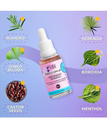 Kaba Capillary Tonic | Intensive Hair Growth & Thickness | Natural Hair Strengthener & Hydrator | Productos Kaba Tonico Capilar - Buy Online on GoSupps.com