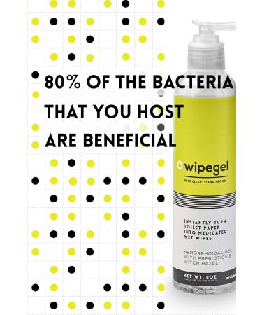 Witch Hazel Hemorrhoid Wipes with Prebiotics - Soothing Daily Cleanse for All, 400 Wipes - Buy Online on GoSupps.com