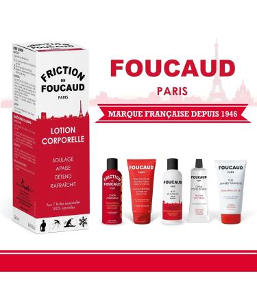 Massage Oil 200 ml | Revitalising & Relaxing | Foucaud | Boost Energy & Well-being | International Shipping Available - Buy Online on GoSupps.com