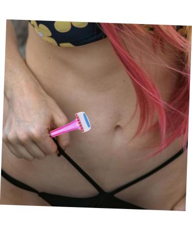 Baluue Outil de Coupe de Cheveux Intime Femme Taille Standard Pochoir de Rasage Rouge pour pilation Bikini Pr cision Soins F minins - Buy Online on GoSupps.com