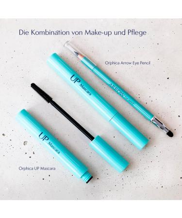 Orphica up Mascara - XXL Effect Black | Waterproof Eyelash Extension & Volumizing Conditioner | 7.5 ml for Longer Defined Natural Lashes - Buy Online on GoSupps.com