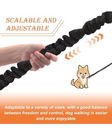 Complications-Free Dog Leash Set - 2 Elasticity Reflective Adjustable Leashes for Dogs | Healing Comfortable and Safe Dog Harnesses - Buy Online on GoSupps.com